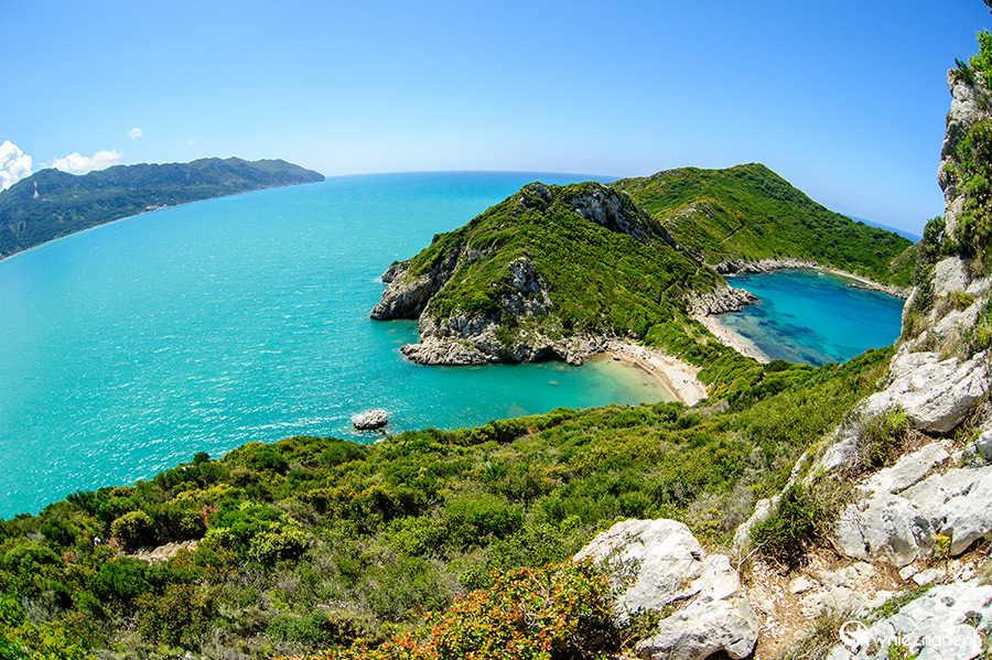 Korfu. Plaże Porto Timoni niedaleko Afionas. - foto: wnieznane.pl