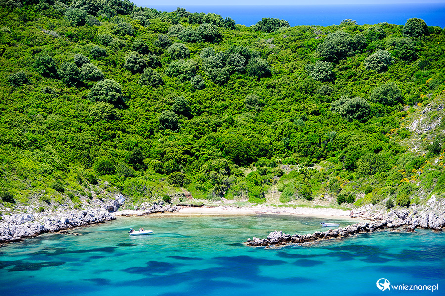 Korfu. Plaże Porto Timoni niedaleko Afionas. - foto: wnieznane.pl