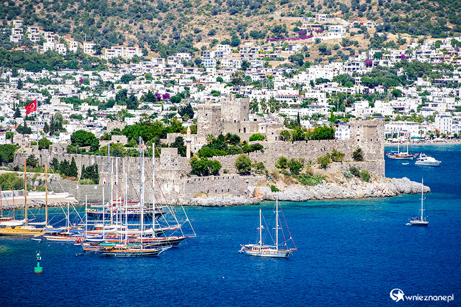 Bodrum. Zamek św. Piotra widziany z góry. - foto: wnieznane.pl