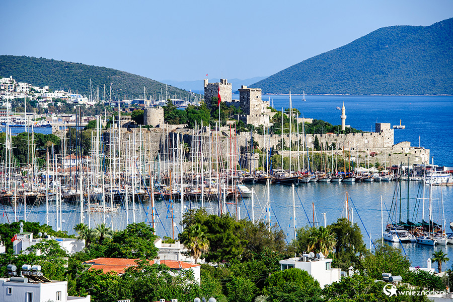 Bodrum. Marina i Zamek św. Piotra. - foto: wnieznane.pl