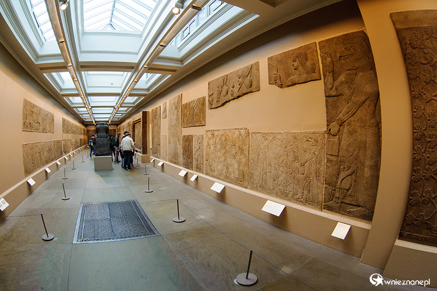 Londyn. W British Museum (Muzeum Brytyjskim). - foto: wnieznane.pl