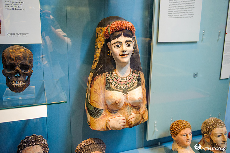 Londyn. W British Museum (Muzeum Brytyjskim). - foto: wnieznane.pl