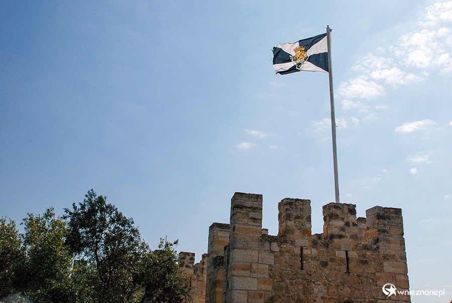 Lizbona. Zamek św. Jerzego. - foto: wnieznane.pl Lizbona. Zamek św. Jerzego. - foto: wnieznane.pl