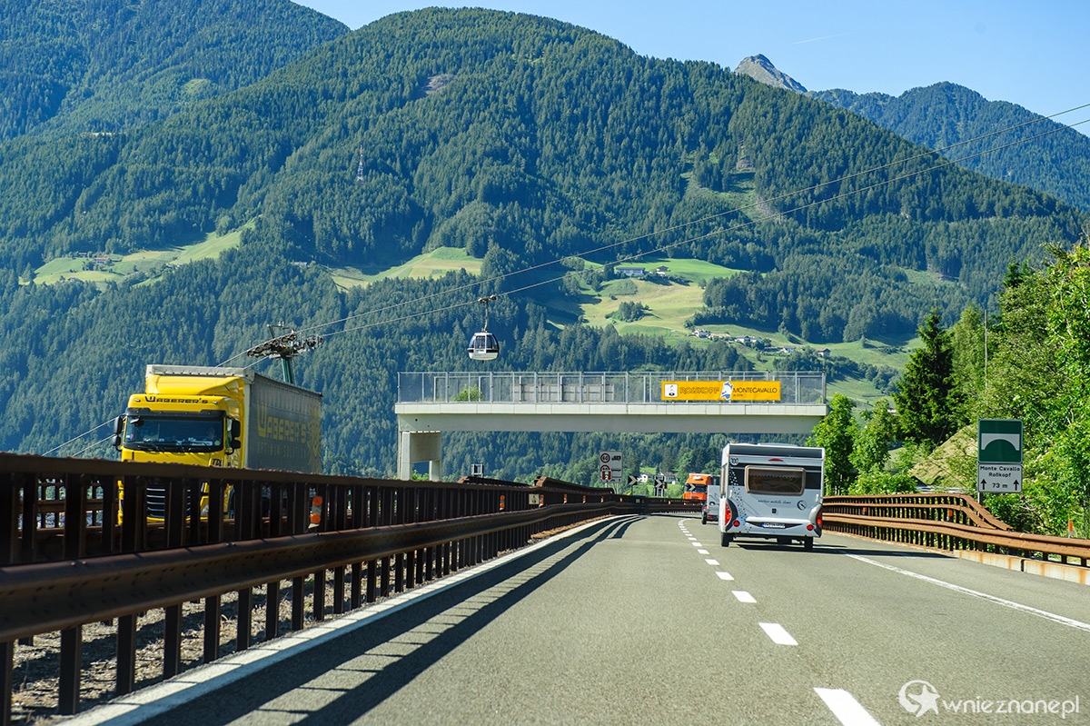 W drodze do Val Gardena. - foto: wnieznane.pl
