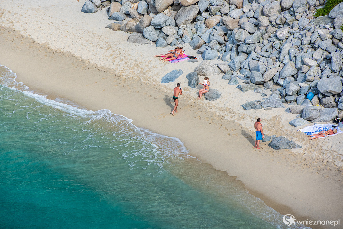 Kalabria. Plaża w Tropei. - foto: wnieznane.pl Kalabria. Plaża w Tropei. - foto: wnieznane.pl