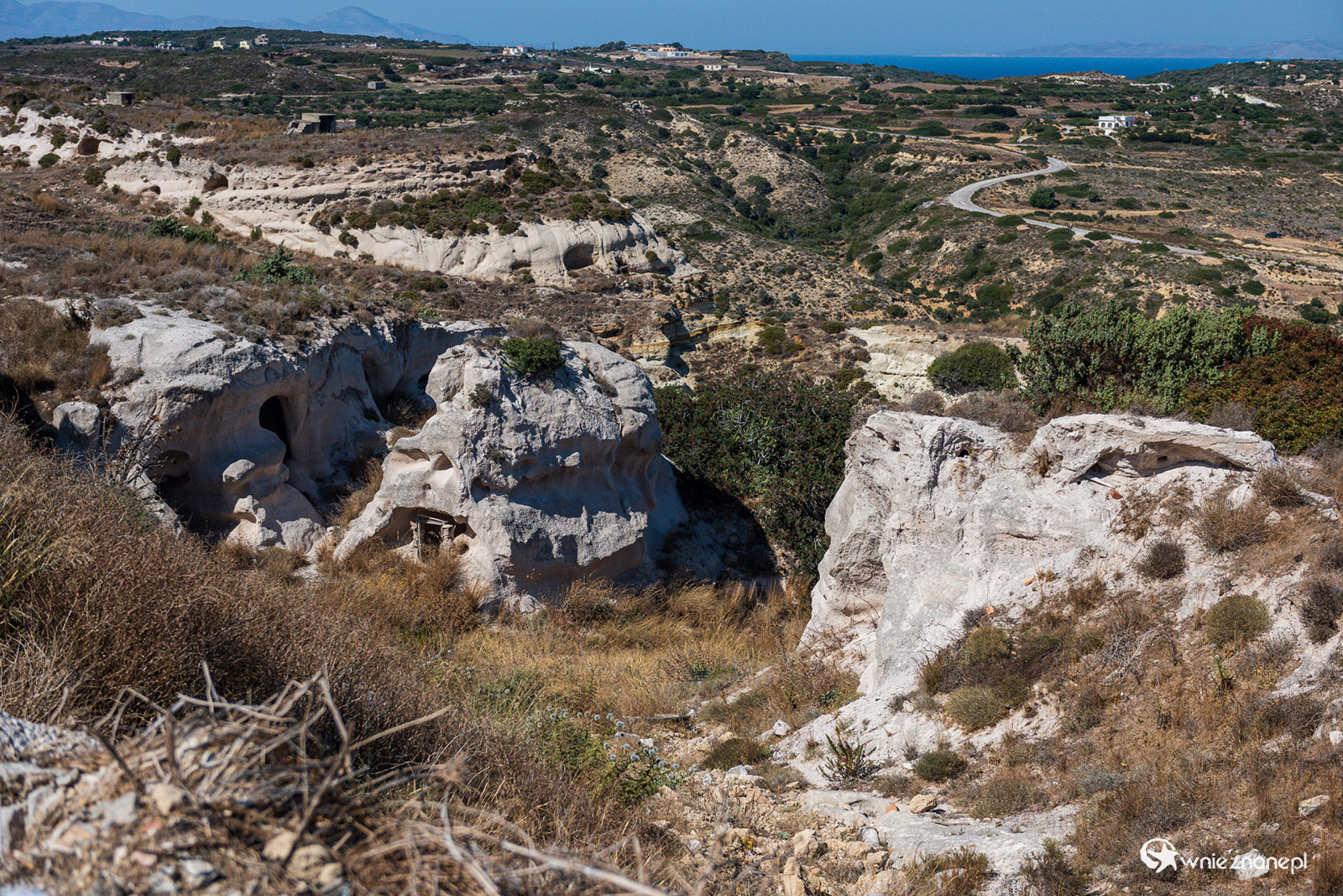 Kos. Ciekawe formacje skalne w Kefalos. - foto: wnieznane.pl