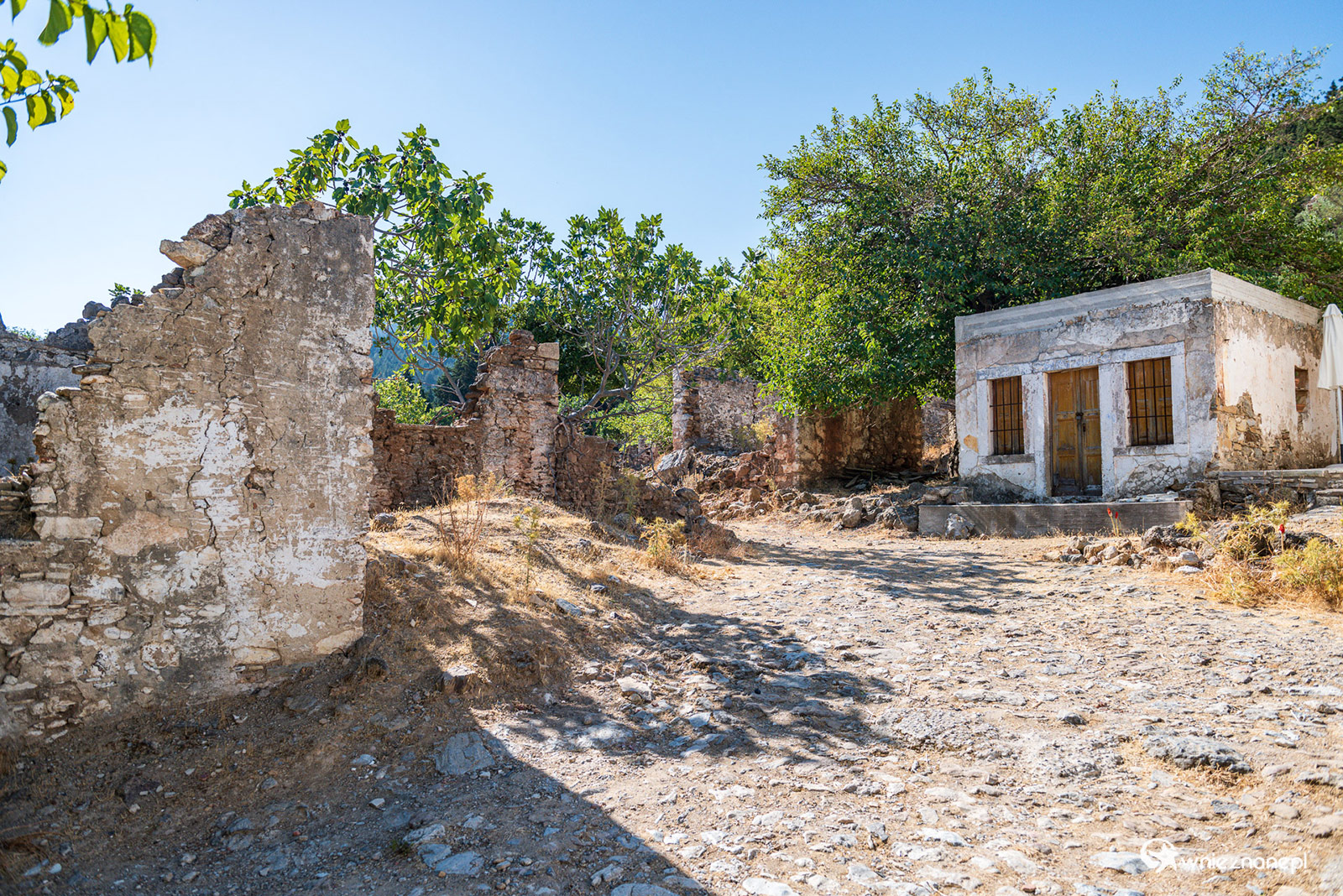 Kos. Opuszczona wioska Palio Pyli. - foto: wnieznane.pl