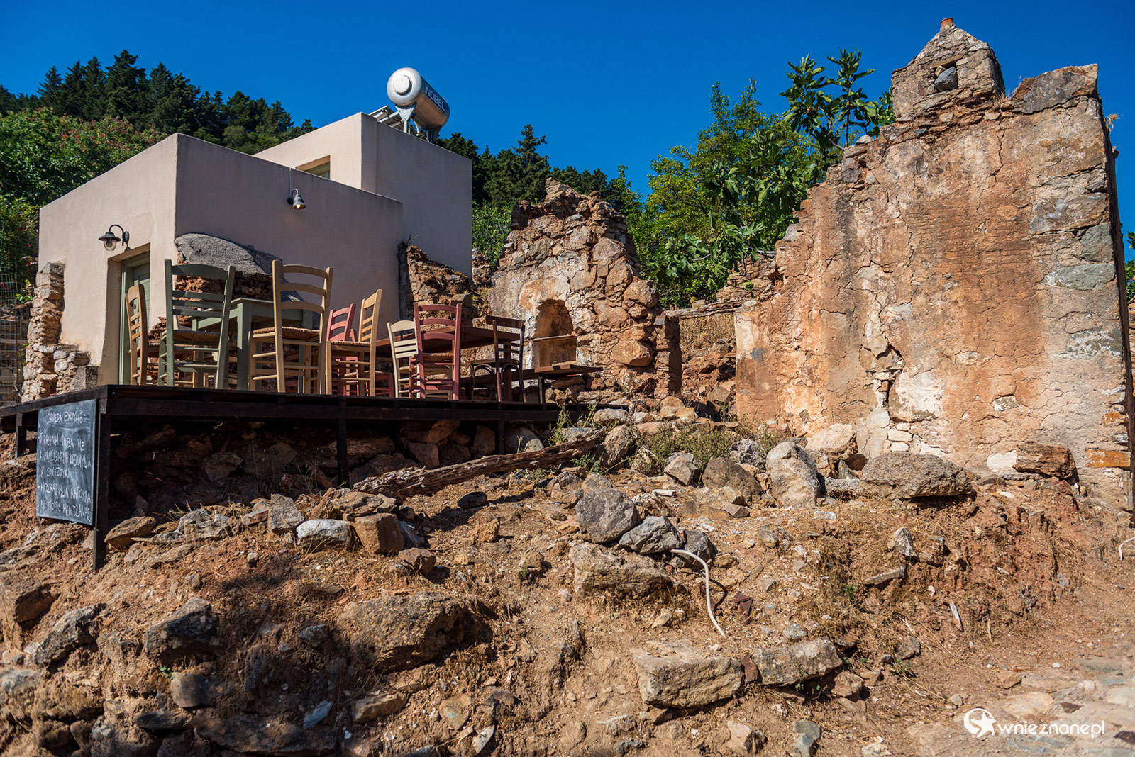 Kos. Opuszczona wioska Palio Pyli. - foto: wnieznane.pl