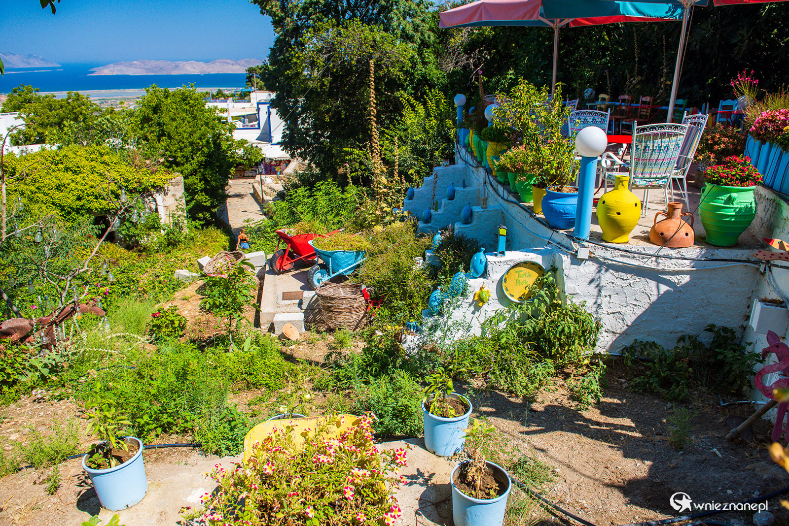 Kos. Malownicza tradycyjna wioska Zia. - foto: wnieznane.pl