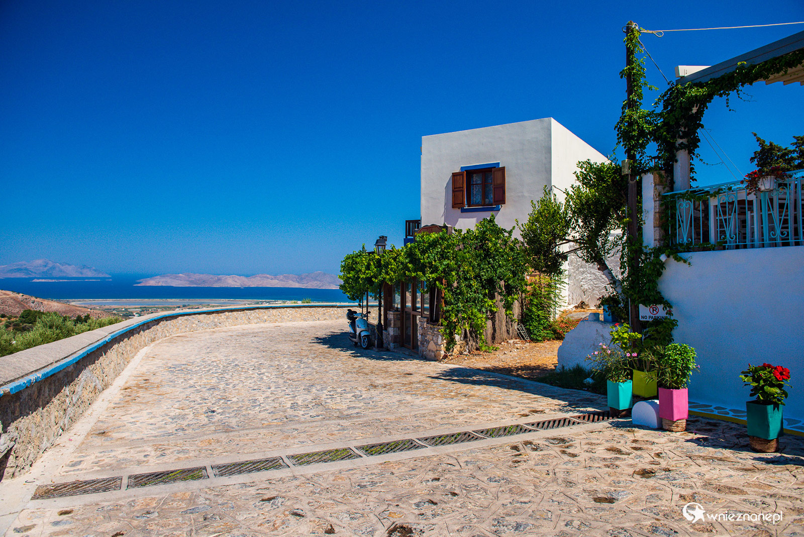 Kos. Malownicza tradycyjna wioska Zia. - foto: wnieznane.pl