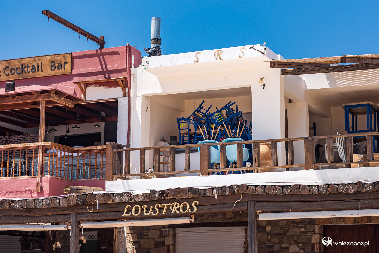 Kos. Tawerny w centrum Kardameny. - foto: wnieznane.pl