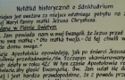 Meryemana. Tablica informacyjna w języku polskim stojąca obok miejsca, w którym kiedyś mieszkała Maria, matka Jezusa.  - foto: wnieznane.pl