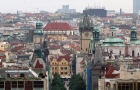 Panorama miasta ze wzgórza, na którym znajduje się praski metronom. - foto: wnieznane.pl