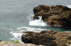 Bretania. Imponujące klifowe wybrzeże Oceanu Atlantyckiego - Cote sauvage de Quiberon. - foto: wnieznane.pl