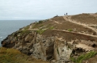 Bretania. Imponujące klifowe wybrzeże Oceanu Atlantyckiego - Cote sauvage de Quiberon. - foto: wnieznane.pl