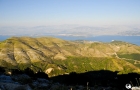 Grecka wyspa Korfu. Panorama ze szczytu Pantokratora, najwyższej góry na wyspie.   - foto: wnieznane.pl