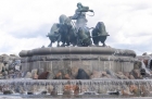 Kopenhaga. Fontanna Gefion. - foto: wnieznane.pl