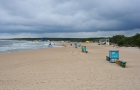 Palanga. Piękna, szeroka i piaszczysta plaża i Morze Bałtyckie. - foto: wnieznane.pl
