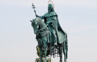 Budapeszt. Konny pomnik króla Węgier św. Stefana. - foto: wnieznane.pl