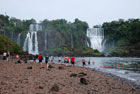 Argentyna. Parque Nacional Iguazu. Będąc na wyspie św. Marcina można skorzystać z kąpieli w Paranie. - foto: wnieznane.pl
