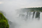 Argentyna. Parque Nacional Iguazu. Widok na brazylijską stronę tuż przy Garganta del Diablo. - foto: wnieznane.pl