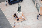 Werona. Widok z Torre dei Lamberti na Piazza delle Erbe.   - foto: wnieznane.pl
