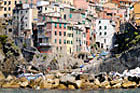 Cinque Terre. Piękna miejscowość Riomaggiore. - foto: wnieznane.pl