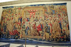 Watykan. Muzea watykańskie - Galeria arrasów.   - foto: wnieznane.pl