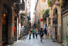 Barcelona. W zaułkach Starego Miasta. - foto: wnieznane.pl