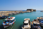 Wyspa Kreta. Malowniczy wenecki port w Heraklionie. - foto: wnieznane.pl