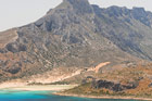 Wyspa Kreta. Widok z Gramvousy na lagunę Balos. - foto: wnieznane.pl