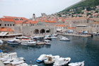 Chorwacja. Urokliwy port w Dubrowniku. - foto: wnieznane.pl