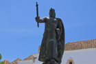 Portugalia. Algarve. Pomnik króla Afonsa III w Faro. - foto: wnieznane.pl