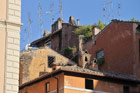 Rzym. Dachy kamienic przy Piazza della Rotonda. - foto: wnieznane.pl