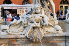 Rzym. Fontanna Neptuna na Piazza Navona. - foto: wnieznane.pl