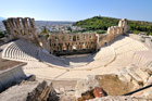 Ateny. Odeon Heroda Attyka, położony na zboczu Akropolu. - foto: wnieznane.pl