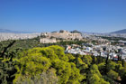 Ateny. Panorama miasta widziana ze Wzgórza Filopapusa. - foto: wnieznane.pl