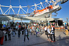 Londyn. Kolejka do London Eye.  - foto: wnieznane.pl