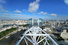 Londyn. W najwyższym punkcie London Eye.  - foto: wnieznane.pl