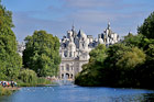 Londyn. St. James's Park. Widok na pałac.  - foto: wnieznane.pl