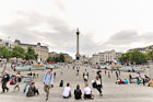 Londyn. Widok na Trafalgar Square od strony Galerii Narodowej.  - foto: wnieznane.pl