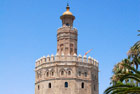 Sewilla. Torre del Oro, czyli Złota Wieża. - foto: wnieznane.pl