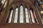 Dublin. Christ Church Cathedral. Witraże w tylnej części świątyni. - foto: wnieznane.pl