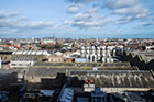 Dublin. Guinness Storehouse. Widok na stolicę Irlandii z najwyższego poziomu browaru Guinnessa. - foto: wnieznane.pl