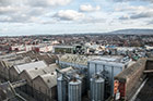 Dublin. Guinness Storehouse. Widok na miasto z Gravity Bar. - foto: wnieznane.pl