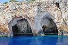 Zakynthos. Jaskinie w okolicach Korakonisi. - foto: wnieznane.pl