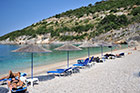 Zakynthos. Wypoczynek na plaży Makris Gialos. - foto: wnieznane.pl