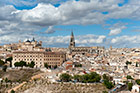 Toledo. Panorama miasta, w tle katedra. - foto: wnieznane.pl