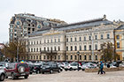 Kijów. Widok na plac obok Soboru Mądrości Bożej. - foto: wnieznane.pl