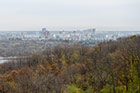 Kijów. Widok na drugą część miasta. - foto: wnieznane.pl